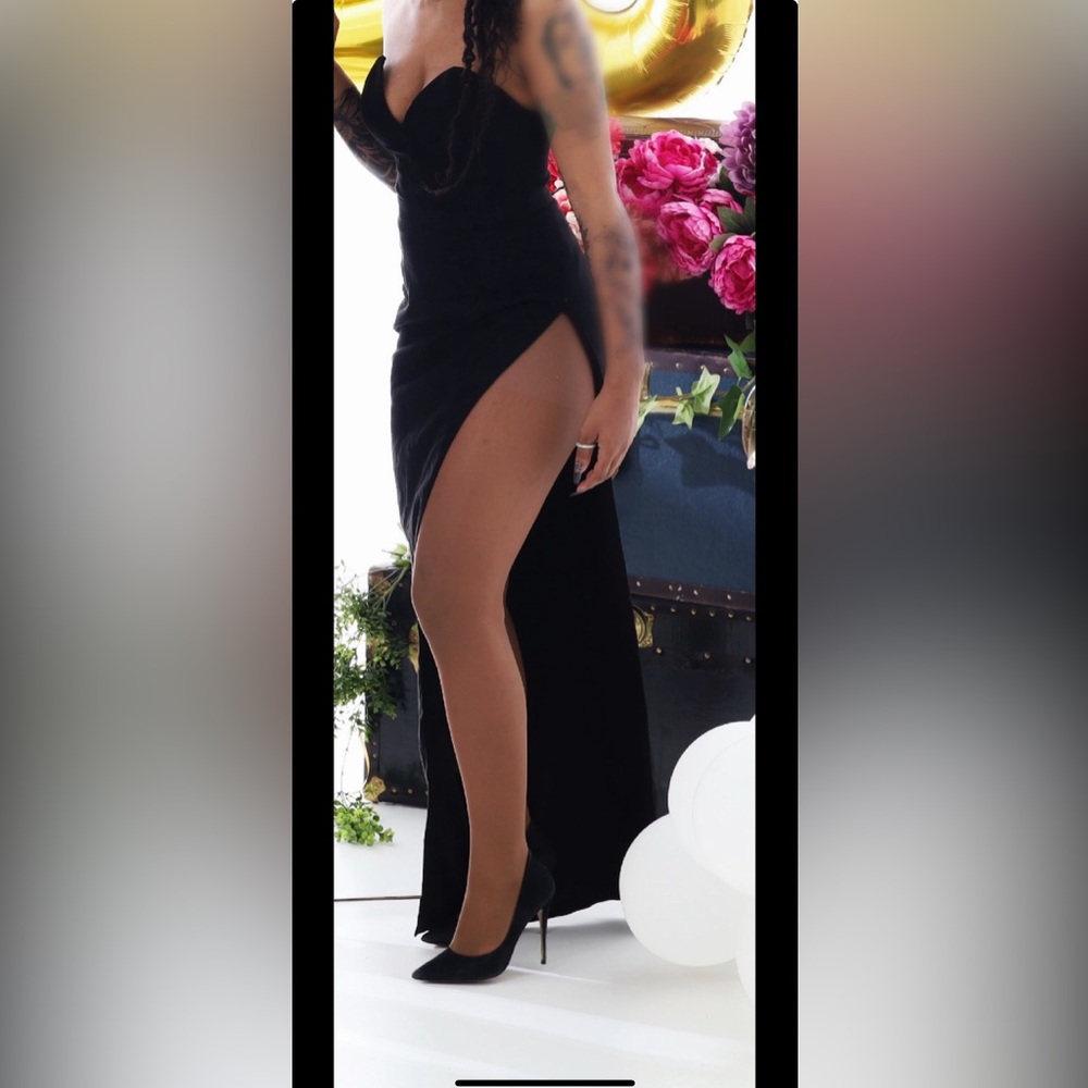 House of CB Black Maxi Dress